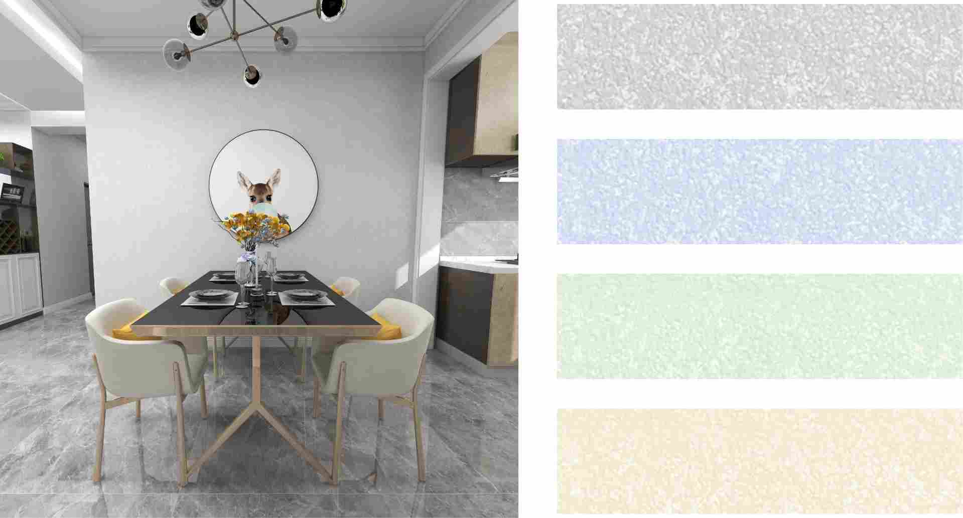 免批腻子、免打磨的新品艺术漆 ——无机干粉微晶彩震撼上市(图2)